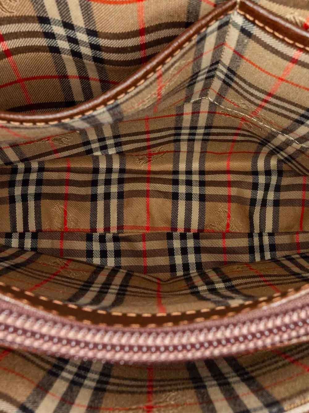 фото Burberry pre-owned сумка на плечо с логотипом