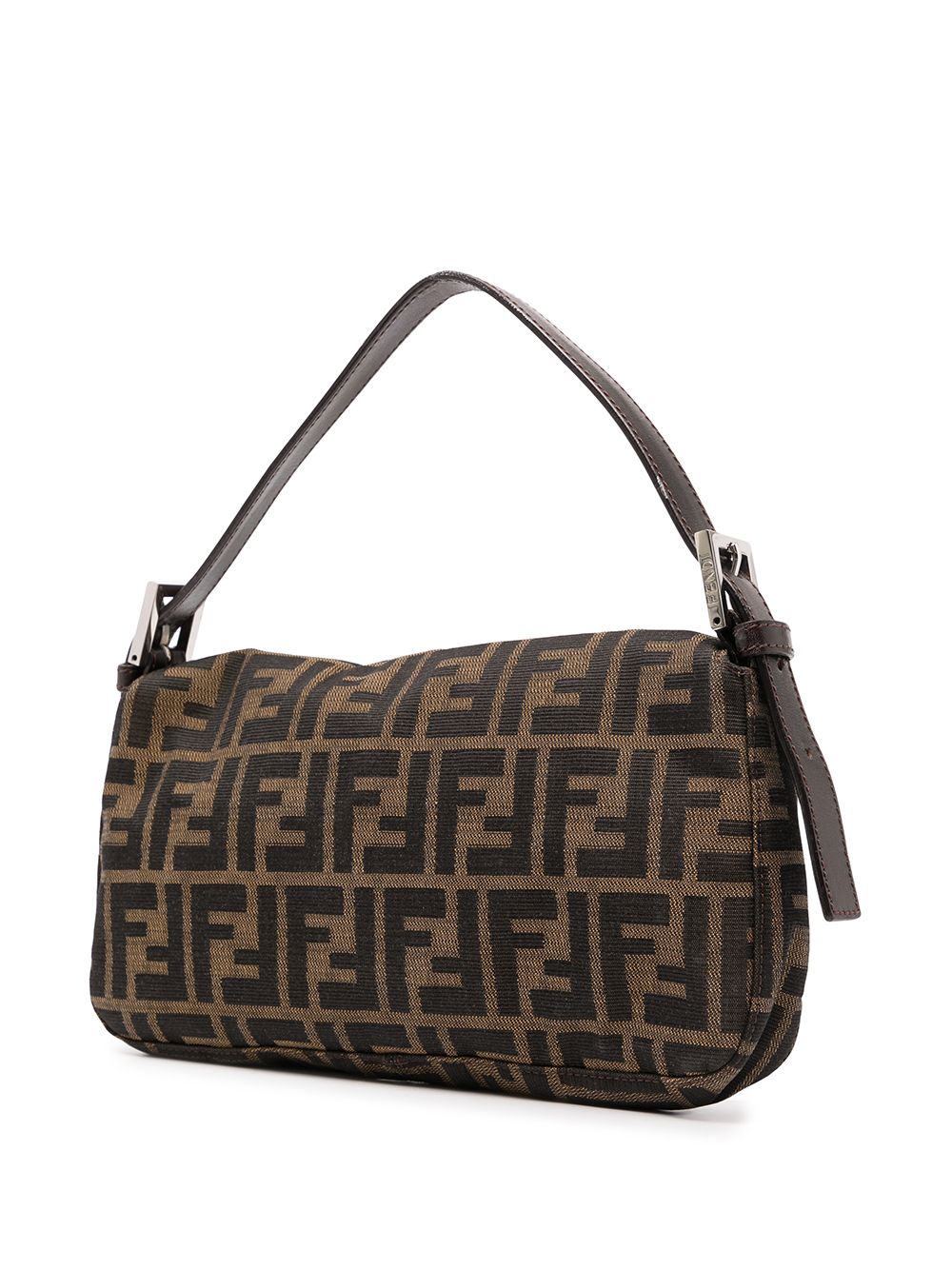 фото Fendi pre-owned сумка baguette 1990-х годов с узором zucca