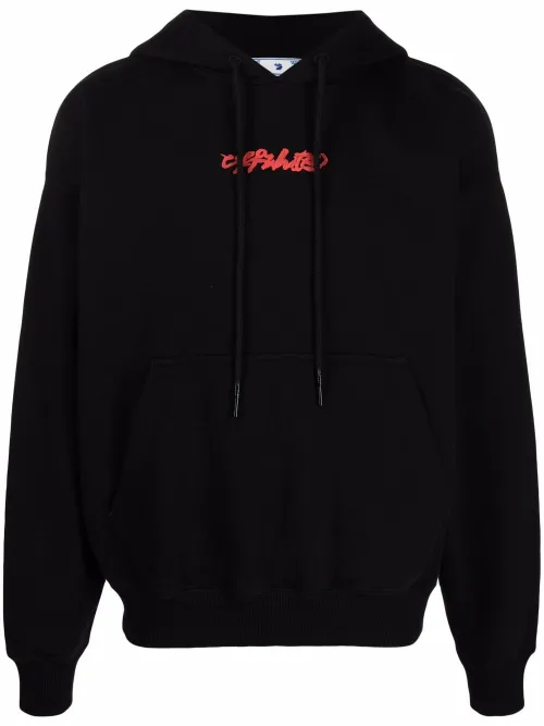 Hoodie Arrow à logo imprimé - Off-White - Modalova