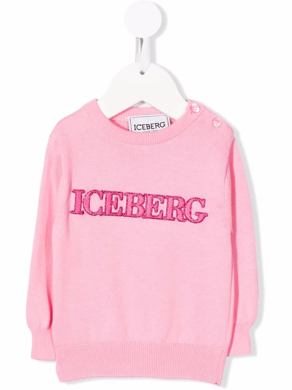Iceberg Kids джемпер с вышитым логотипом
