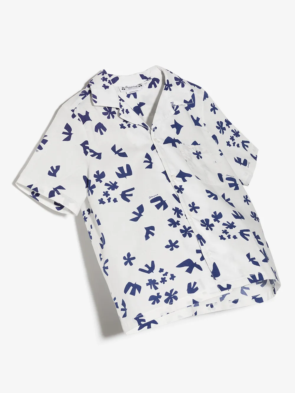 Bonpoint Shirt met bloemenprint Wit