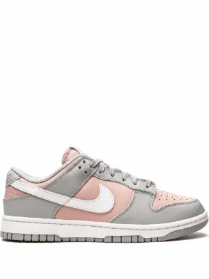 Grey and pink hot sale tennis shoes