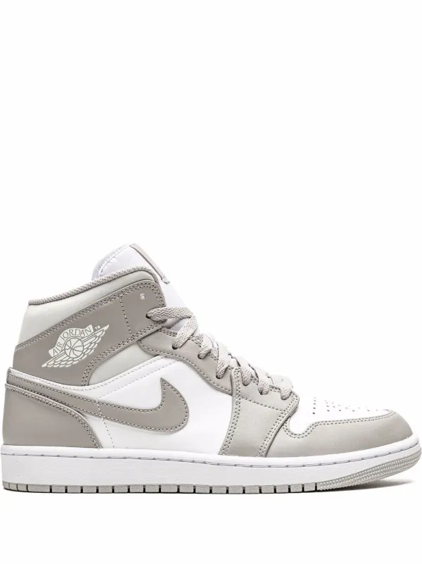 Air Jordan 1 Mid Linen Basketball Shoes/Sneakers 554724-082 (US 10½)