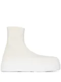 KHAITE Ludlow high-top sneakers - White