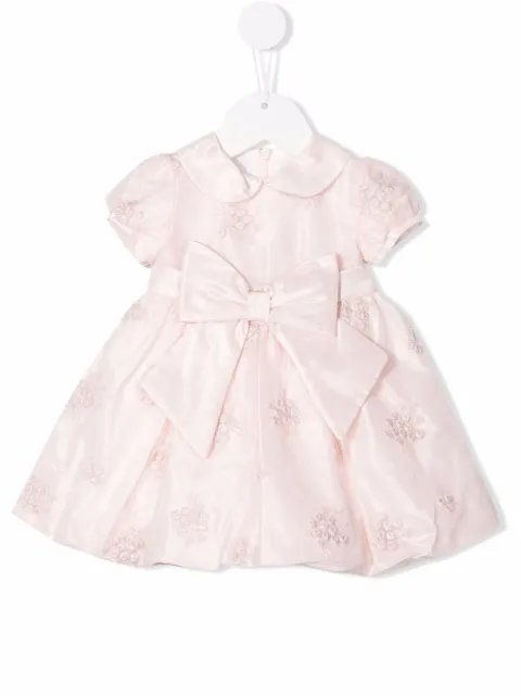 Colorichiari vestido corto con bordado floral