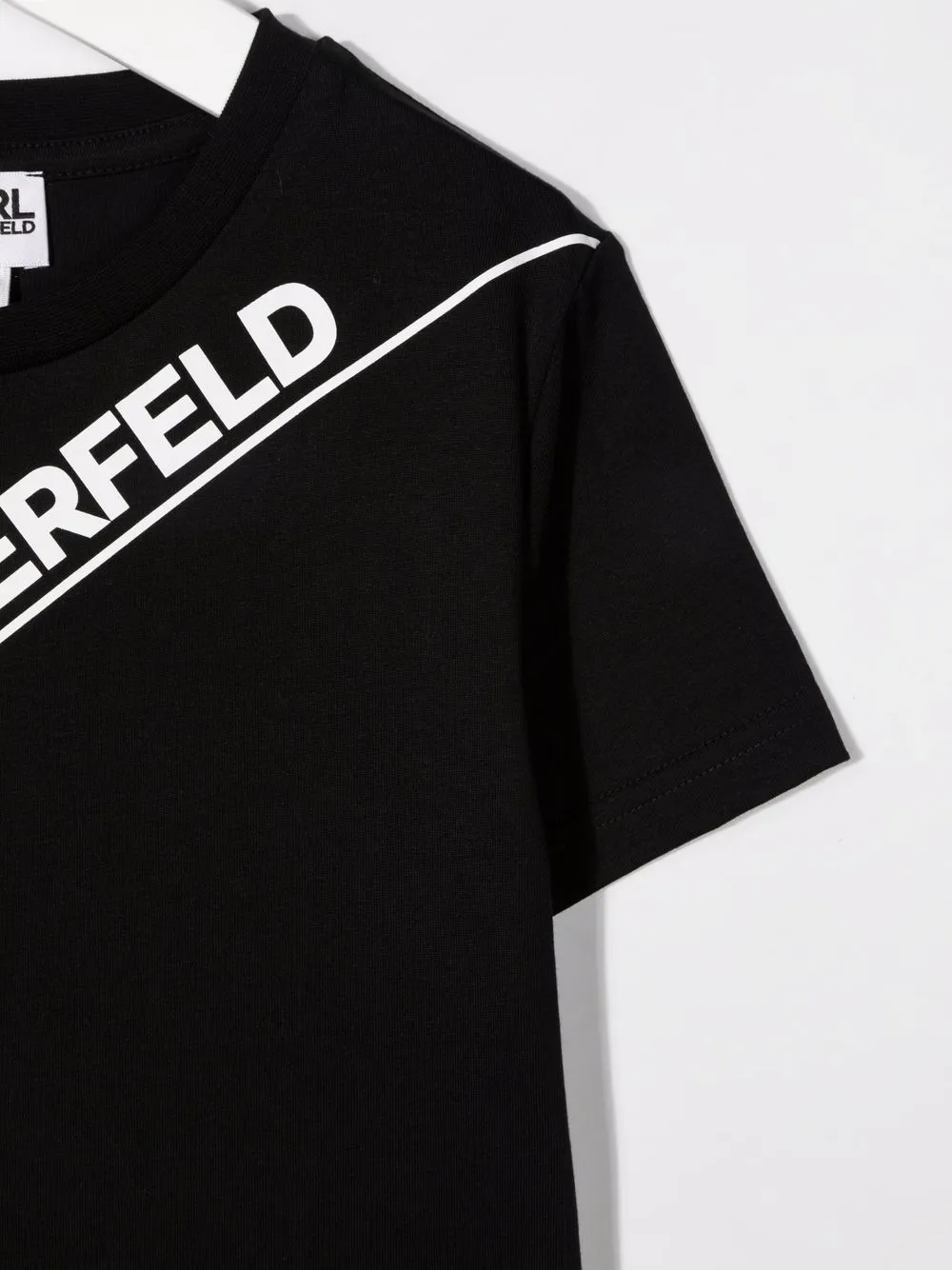 фото Karl lagerfeld kids футболка из органического хлопка с логотипом