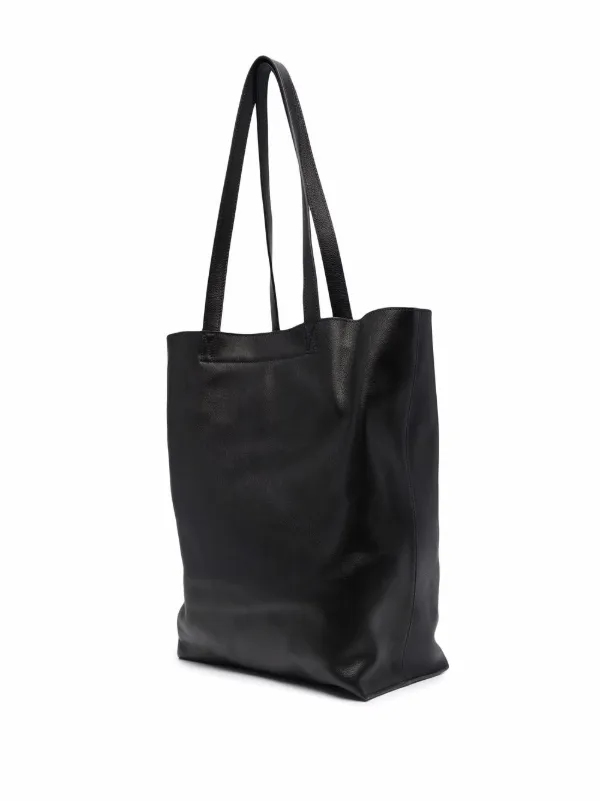 A.P.C. Maiko Leather Tote Bag | Black | FARFETCH
