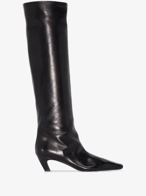 KHAITE Davis knee-high boots