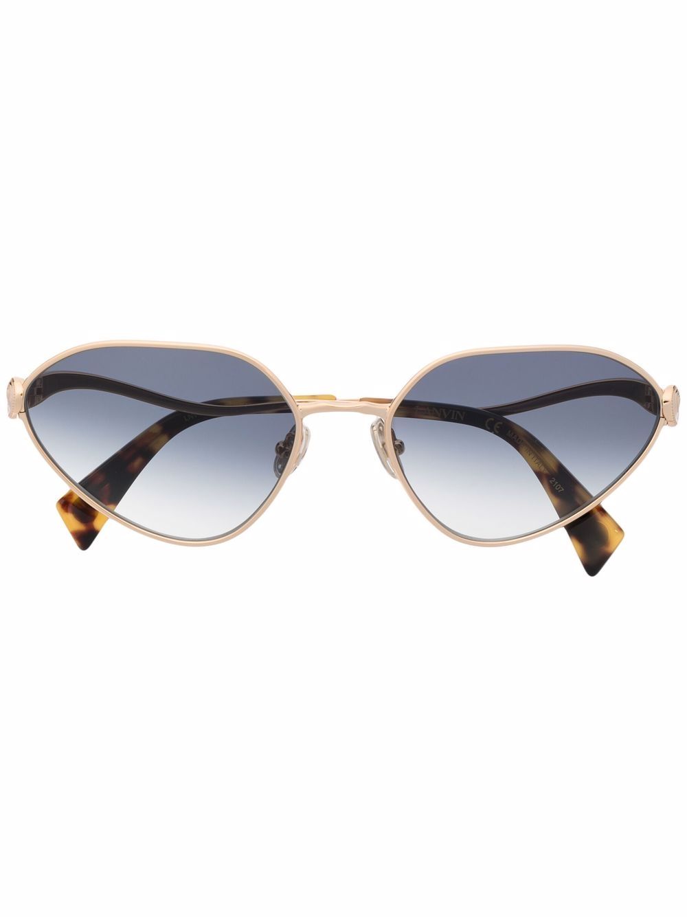 

Lanvin lentes de sol con armazón cat eye - Dorado