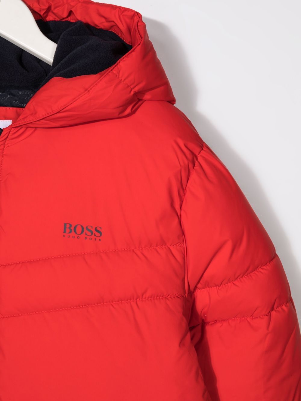 фото Boss kidswear пуховик с логотипом