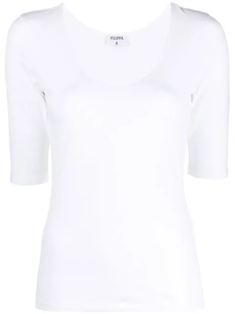 Filippa K jersey-knit scoop neck T-shirt