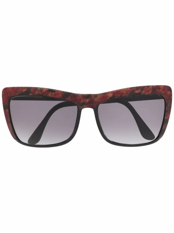 Linda Farrow Occhiali Da Sole cat-eye Con Effetto Tartarugato - Farfetch