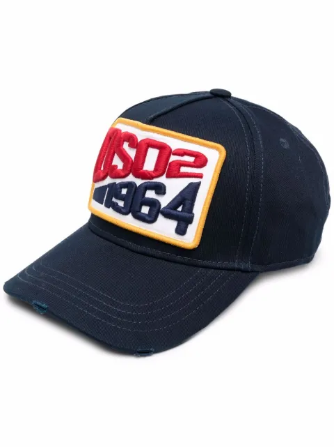 DSQUARED2 1964 logo-patch cap