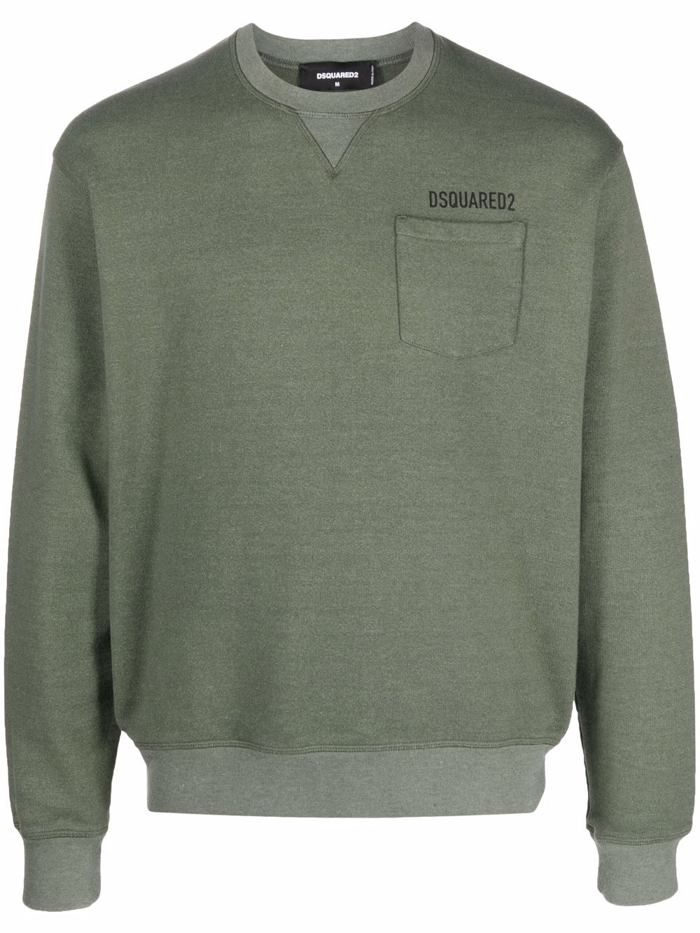 

Dsquared2 sudadera con bolsillo en el pecho - Verde