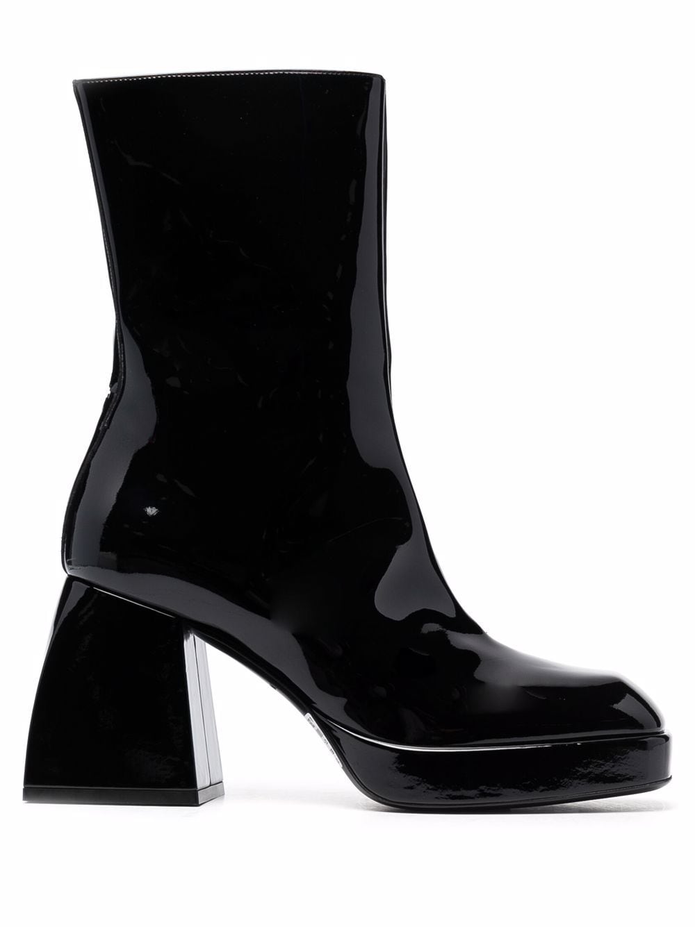 Image 1 of Nodaleto high-shine ankle boots