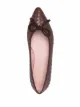 Pretty Ballerinas woven-effect ballerina shoes