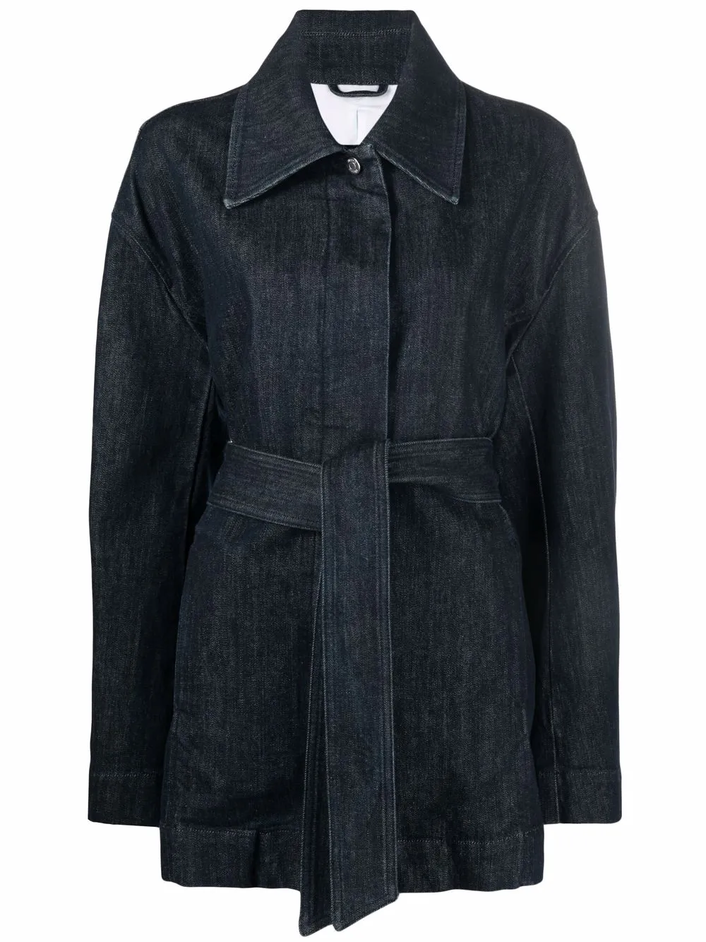 

Filippa K chamarra de mezclilla Denali - Azul
