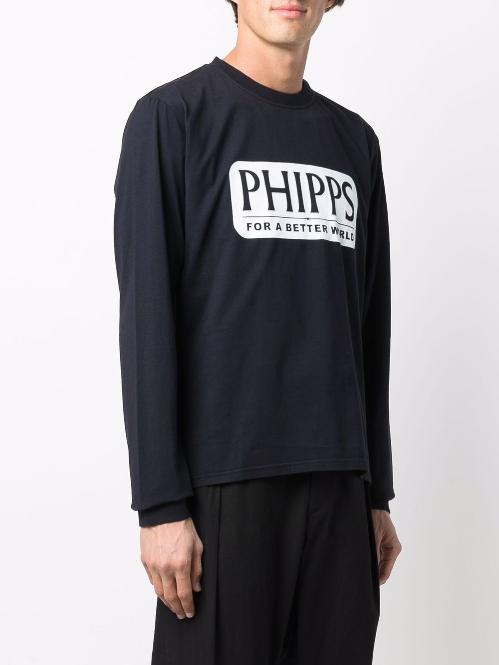 фото Phipps футболка с длинными рукавами и логотипом