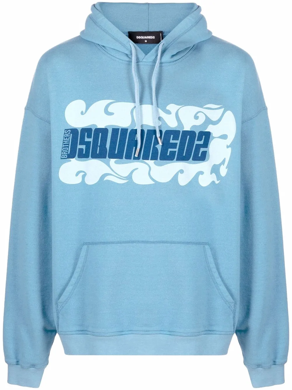 Dsquared2 logo-print Relaxed Hoodie - Farfetch