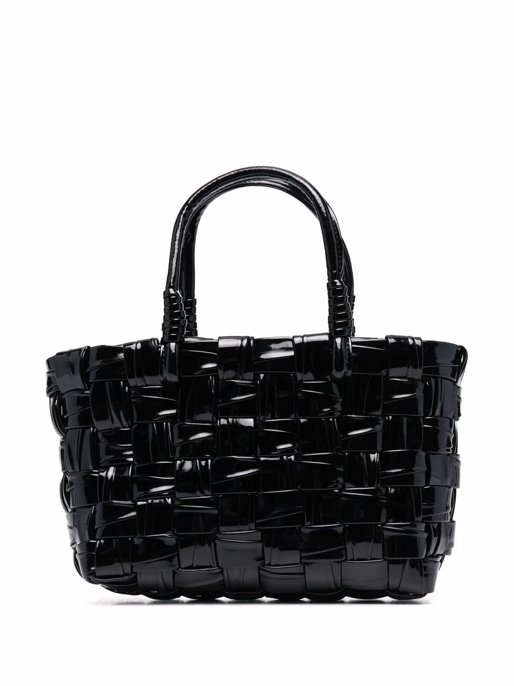 

Dsquared2 tote entretejido - Negro