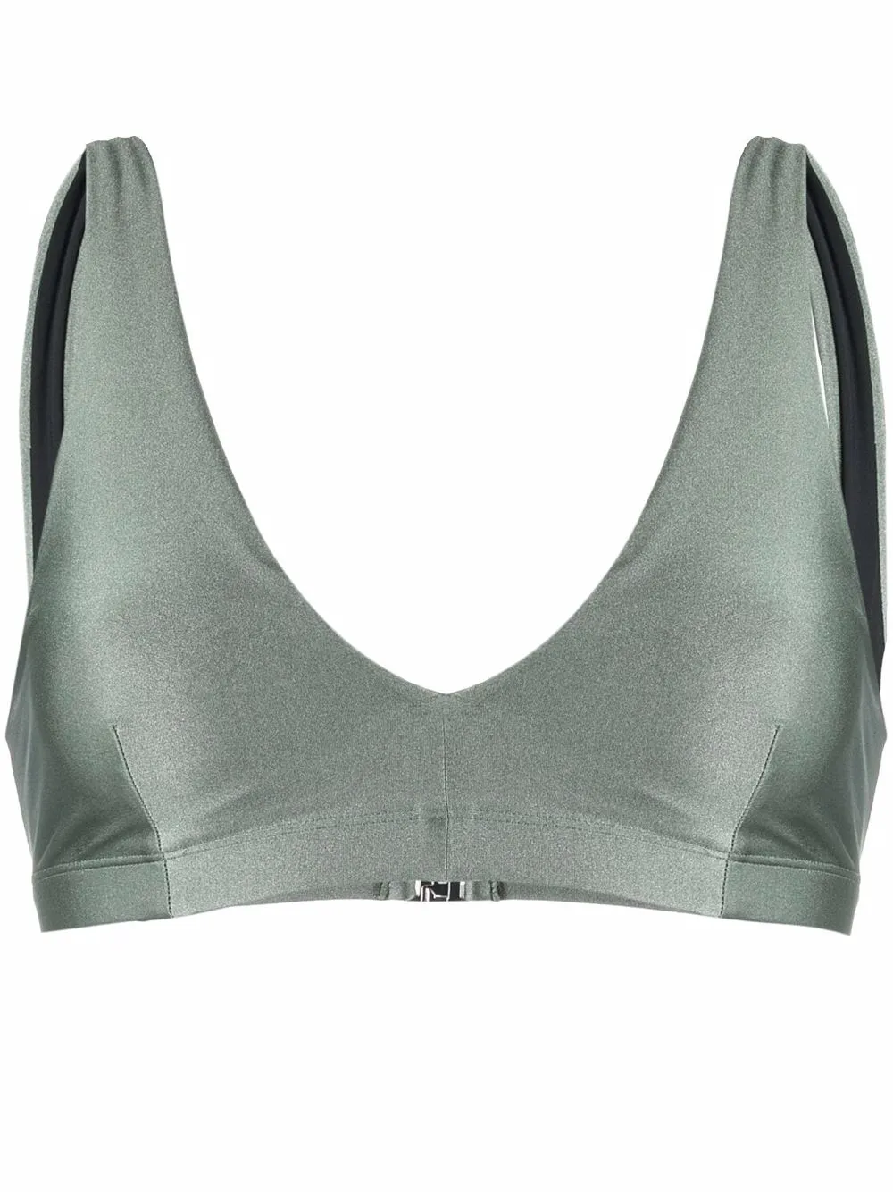 

Filippa K Shimmer bikini top - Green