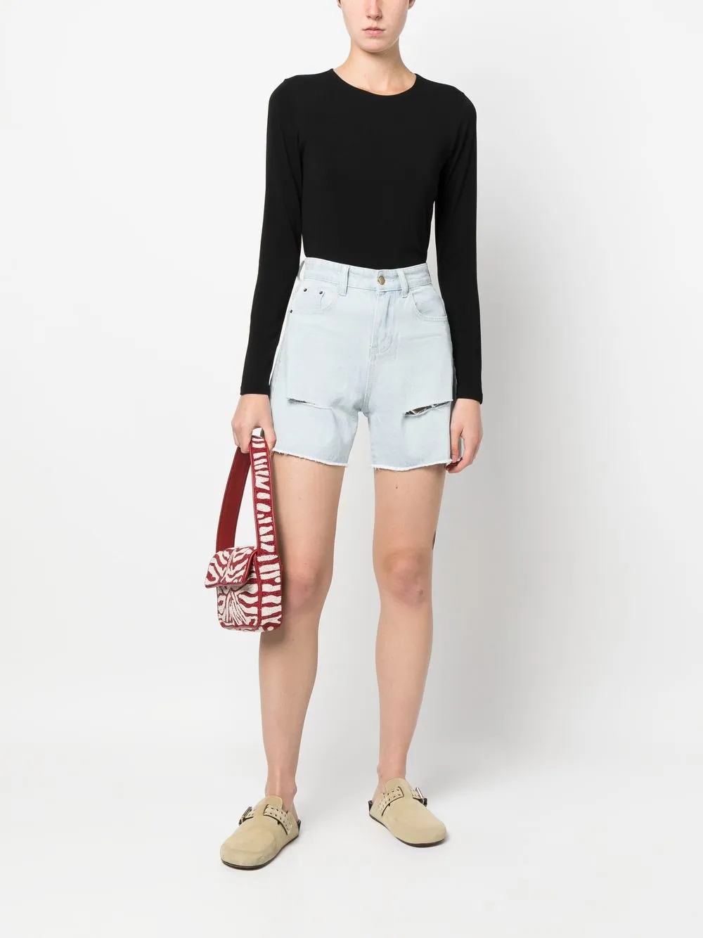 Filippa K round-neck long-sleeve T-shirt | T-Shirts & Jersey Shirts | Image 2