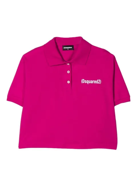 DSQUARED2 KIDS logo polo shirt