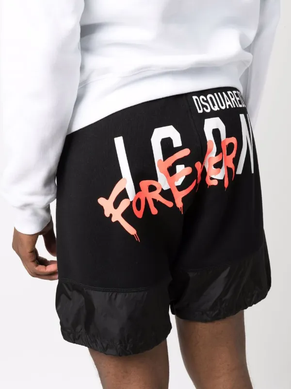 【関税込 日本発送】DSQUARED2ドローストリング ショートパンツ Dsquared2 ディースクエアード ドローストリングヘム ショート