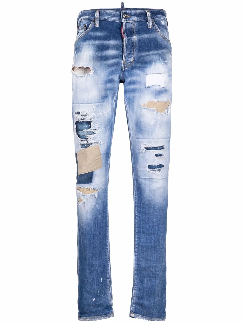 Dsquared2 bleach-effect Jeans - Farfetch