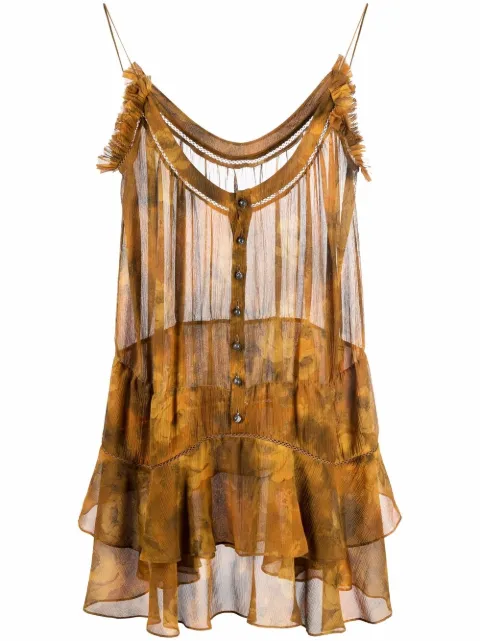 DSQUARED2 Minikleid mit Blumen-Print