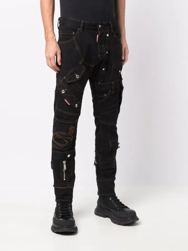 Dsquared2 spliced-effect contrast 