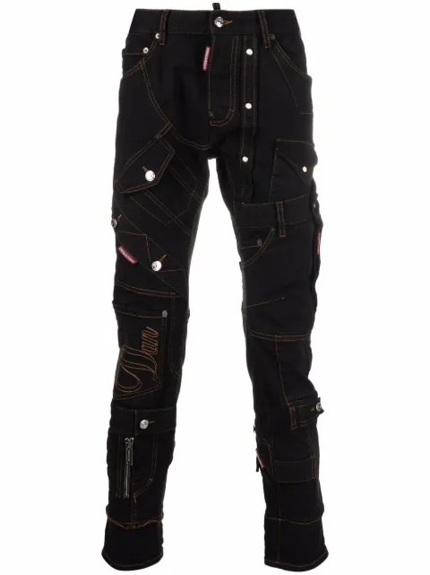 Dsquared2 spliced-effect contrast 