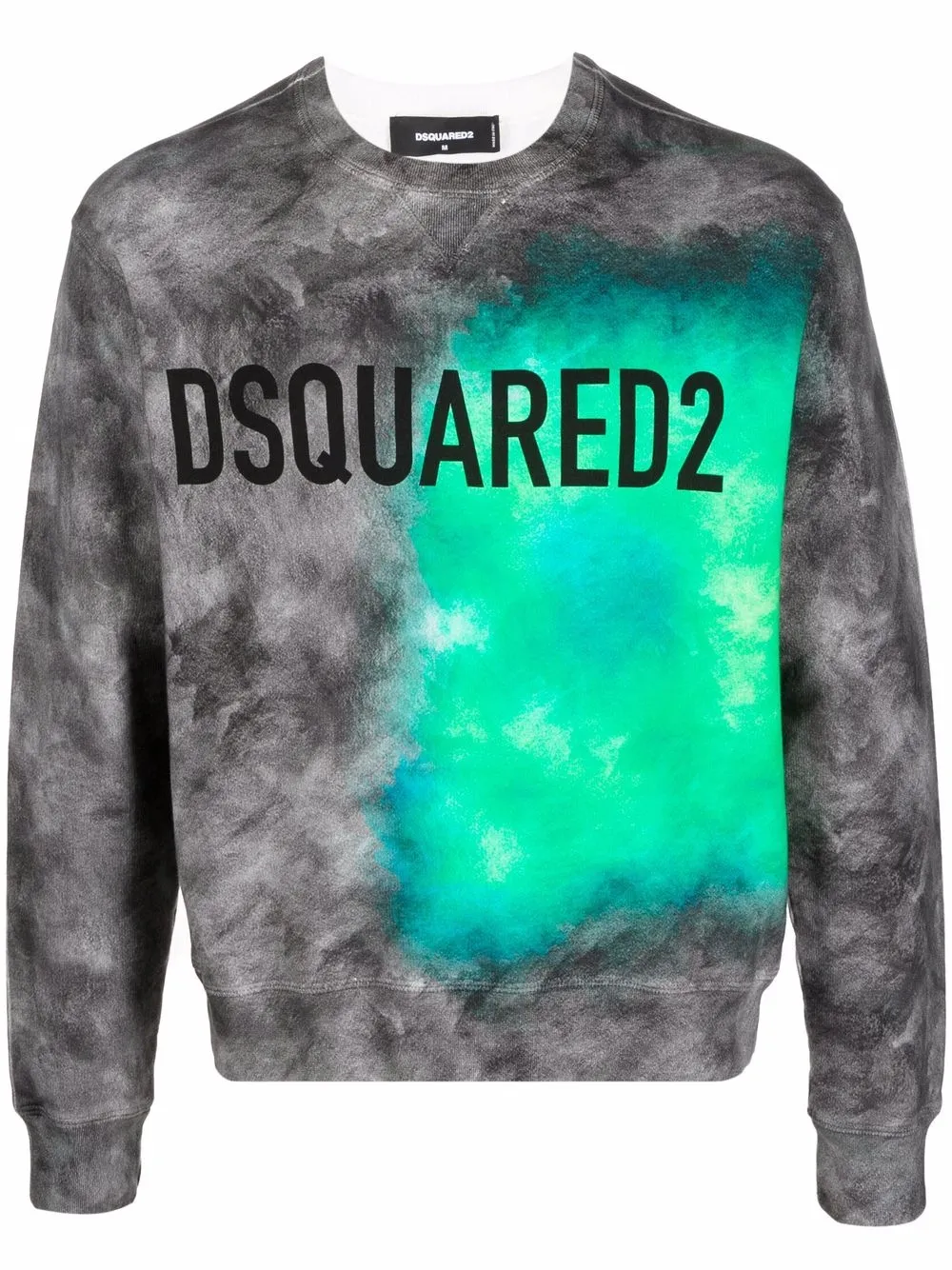 

Dsquared2 sudadera con estampado abstracto - Gris