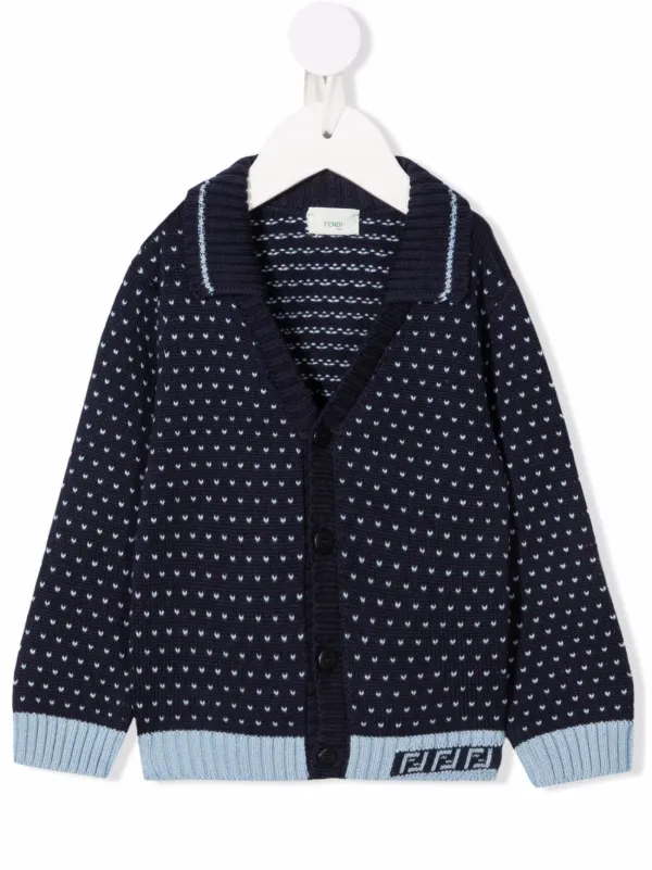 fendi kids cardigan