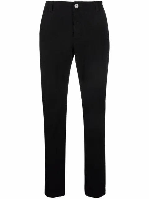 Transit Slim-Fit Tapered Trousers - Black