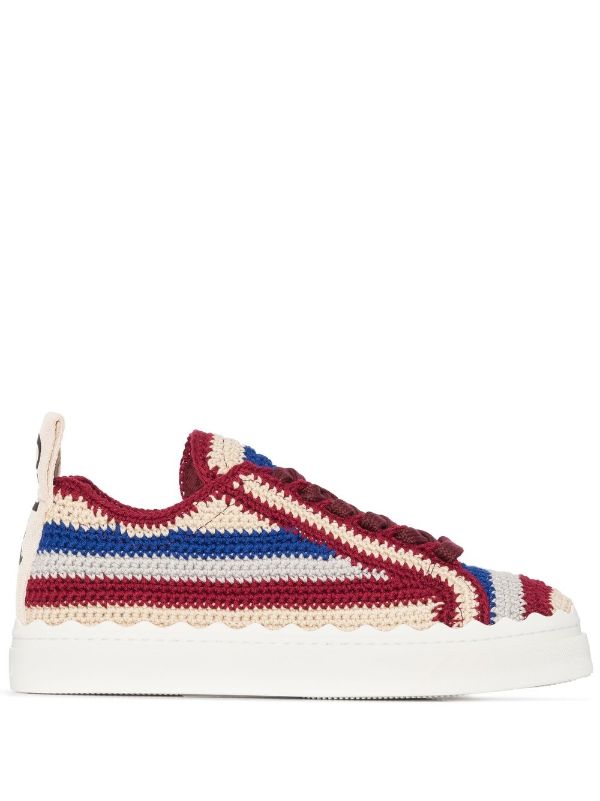 chloe sneakers farfetch