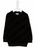 Fendi Kids FF-print jersey sweatshirt - Black