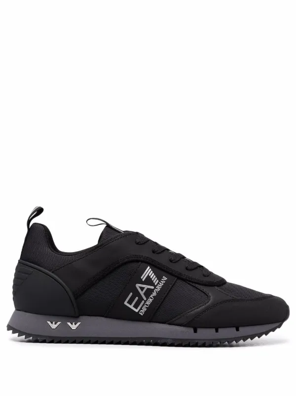 Armani low on sale top sneakers