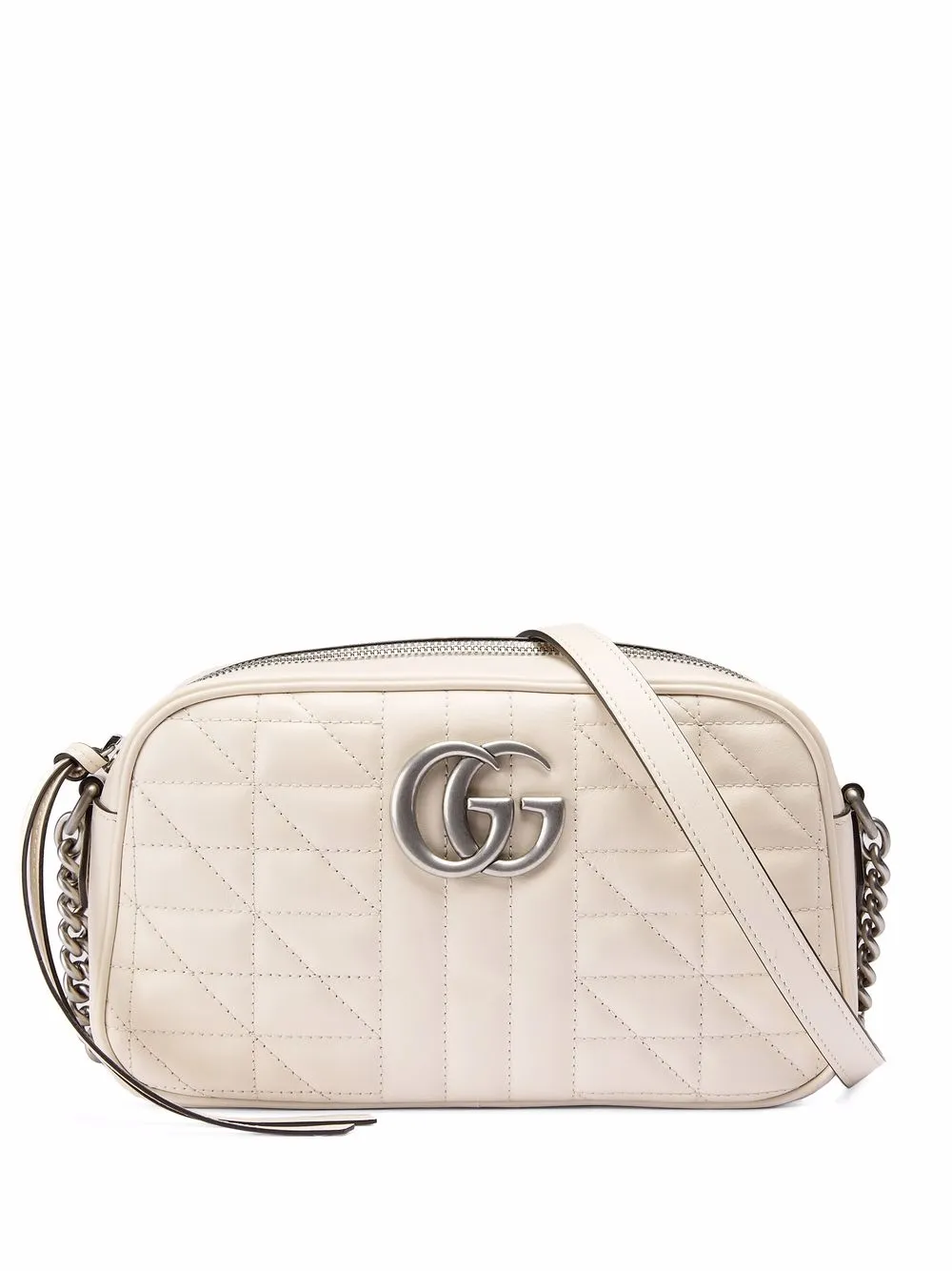 

Gucci small GG Marmont shoulder bag - White