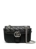 Gucci small GG Marmont shoulder bag - Black