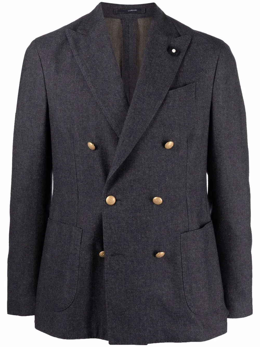 

Lardini blazer con doble botonadura - Azul