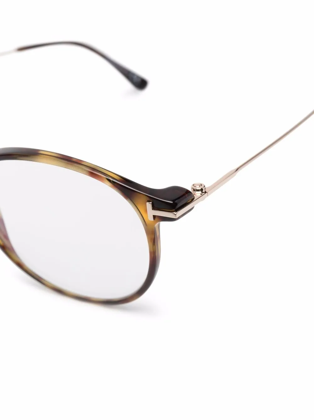 фото Tom ford eyewear очки в круглой оправе черепаховой расцветки