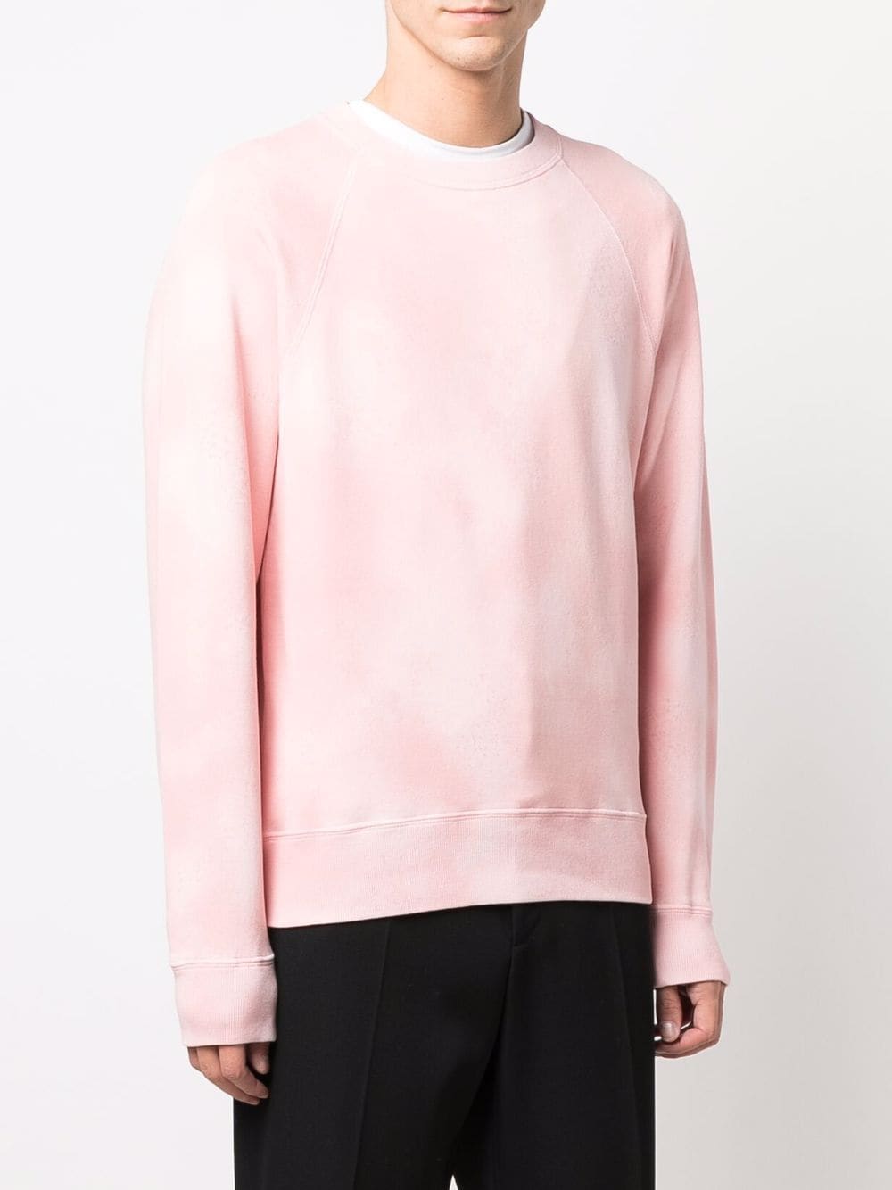 Shop Tom Ford Tie Dye -print Sweatshirt In Rosa