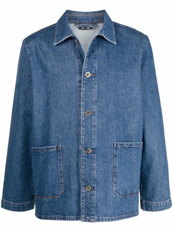 apc denim jacket mens
