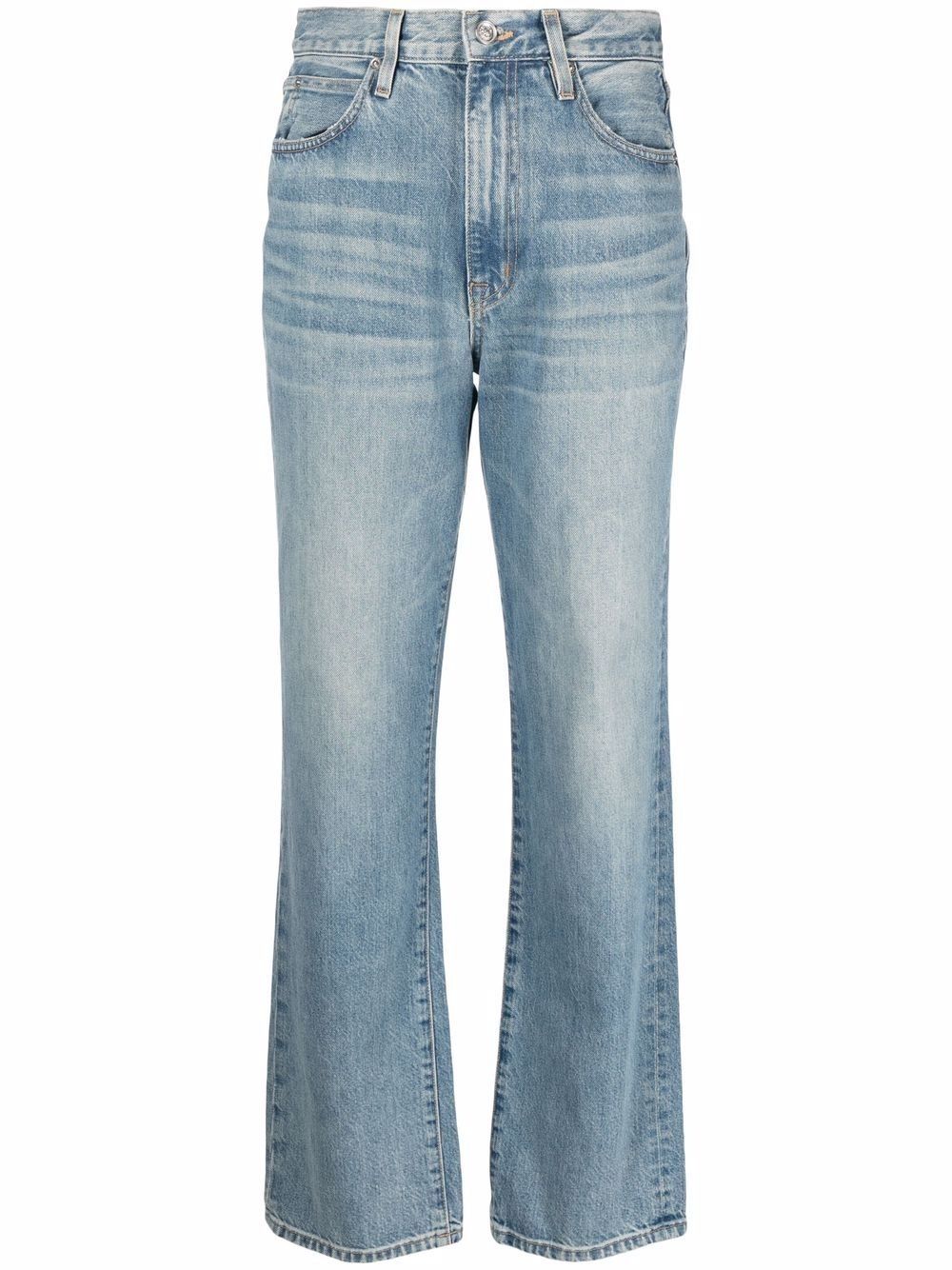 Slvrlake Straight-leg Denim Jeans In Blue
