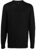 Transit fine-knit jumper - Black