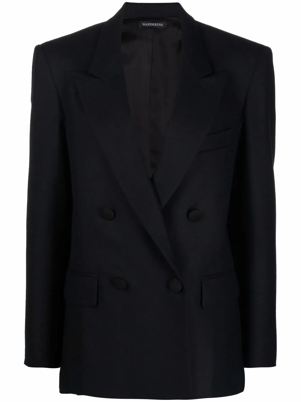 Wandering double breasted blazer