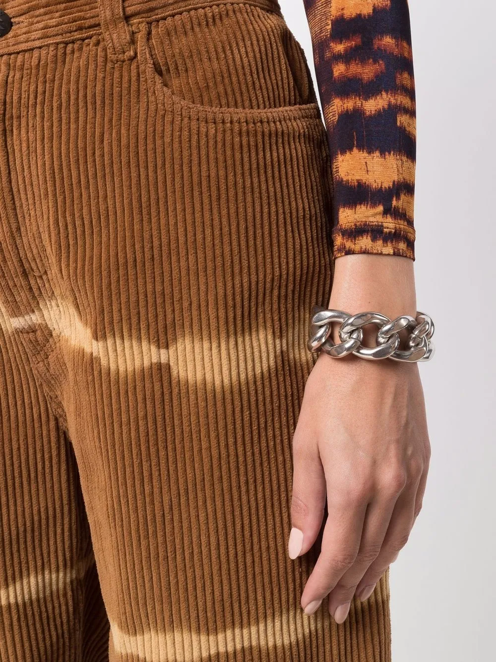 фото Isabel marant массивный цепочный браслет
