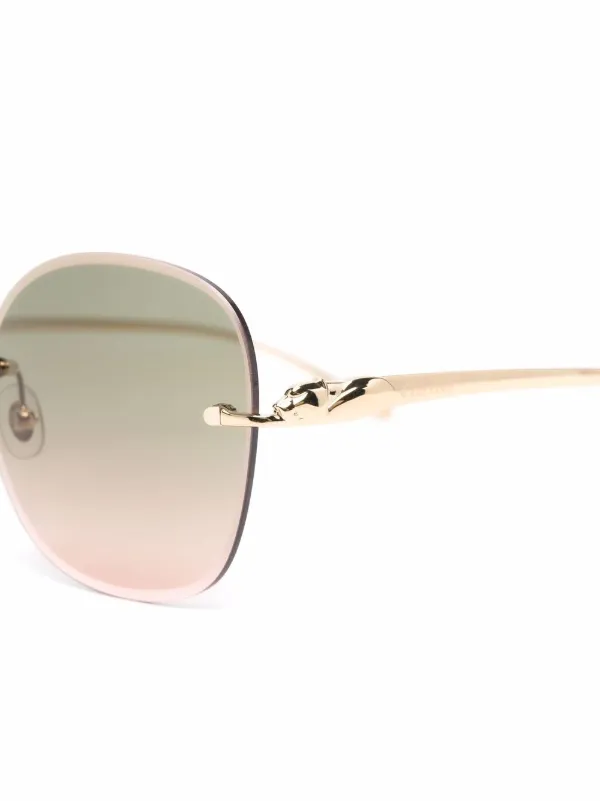 Cartier Eyewear ラウンドフレーム サングラス 通販 - FARFETCH