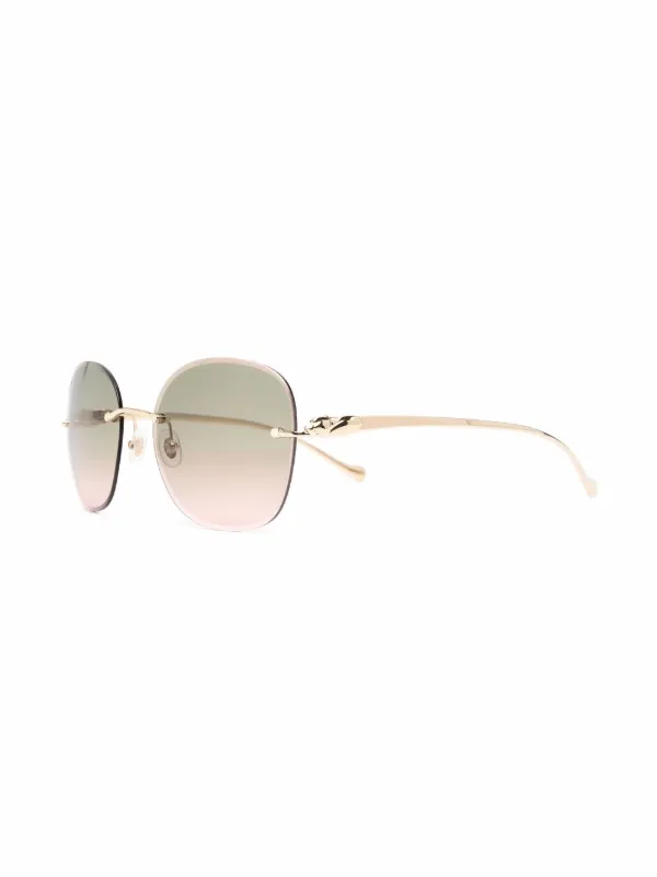 Cartier Eyewear ラウンドフレーム サングラス 通販 - FARFETCH